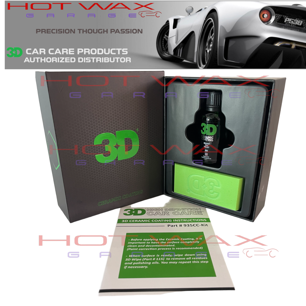 3D Ceramic Coating Professional Grade Coating Made Easy