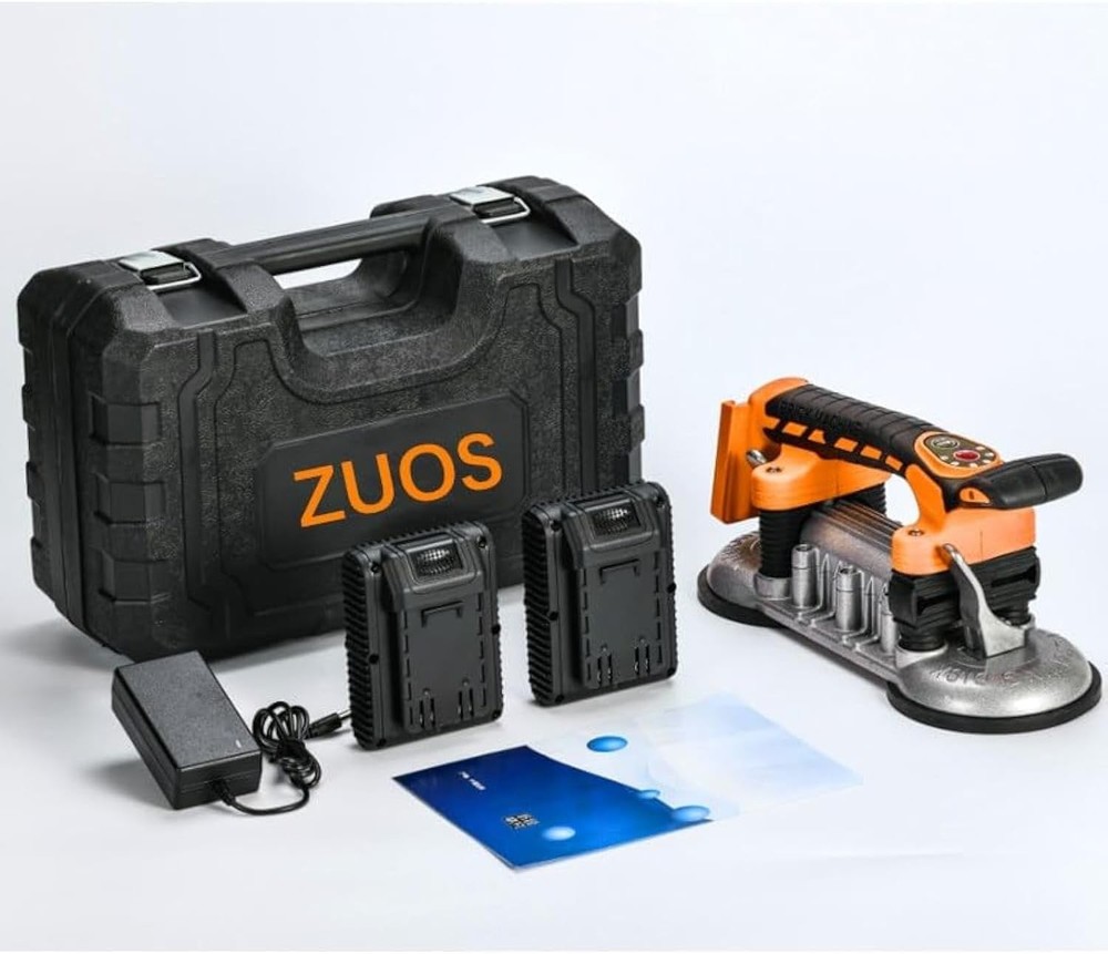 Tile Installation Tool Vibration Machine - Double Suction Cup Vibrator Handheld