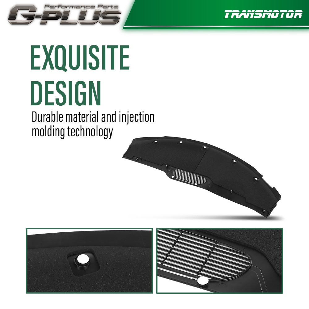 For 1997-1999 Chevrolet Camaro/ Pontiac Firebird Black Upper Dash Pad Panel Cap