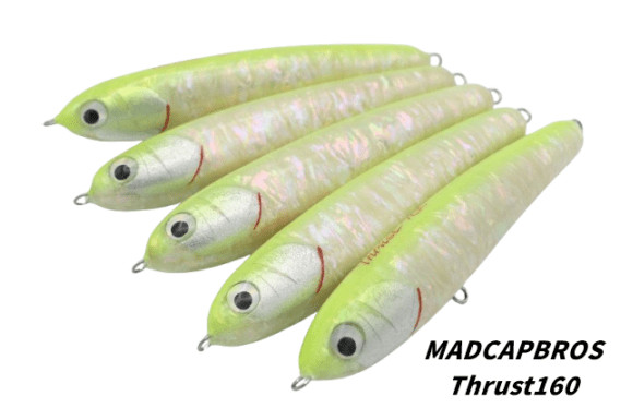 Madcapbros Thrust 160 Shell Chart
