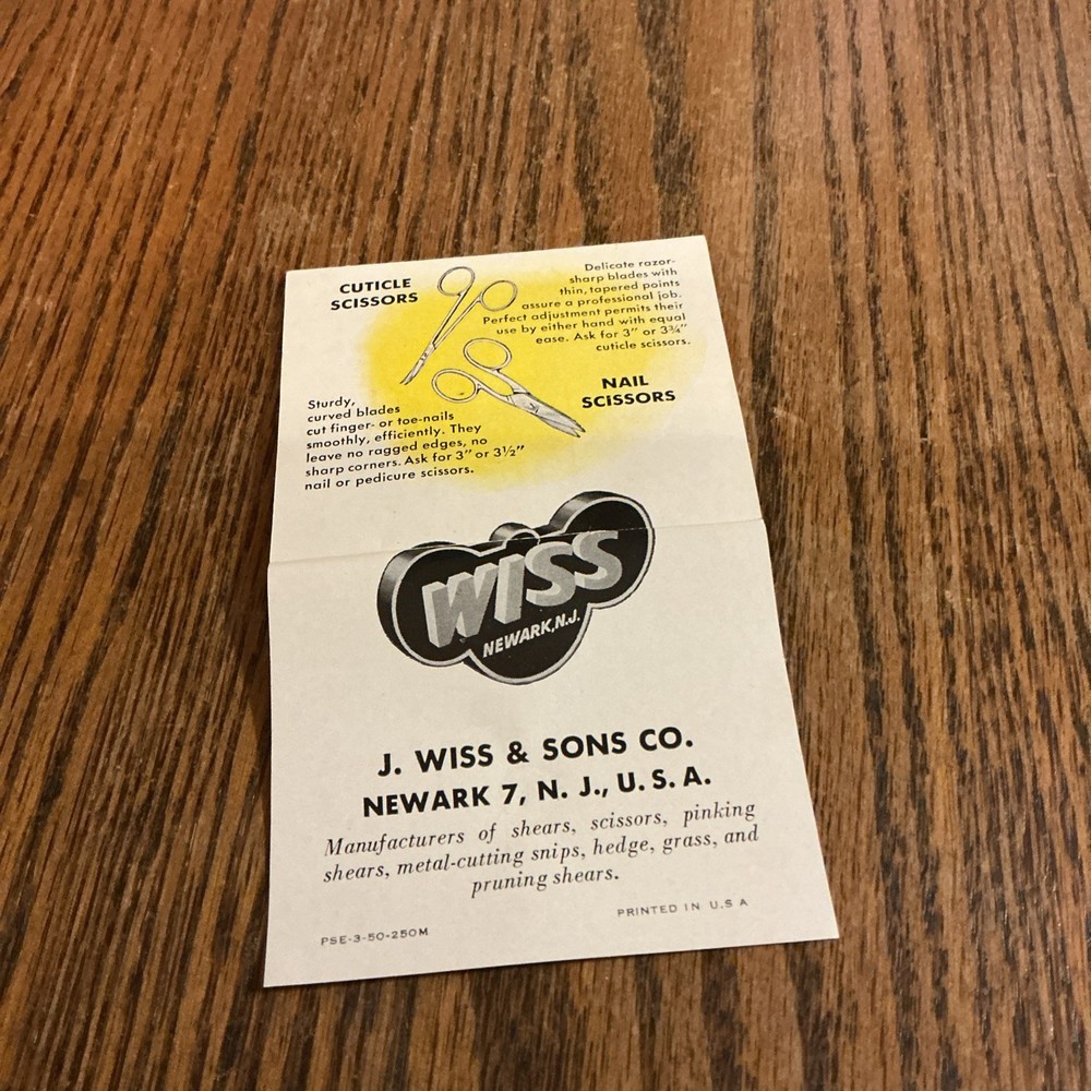 Wiss Pink-Rite,Model E Pinking Shears,gently used stored condition