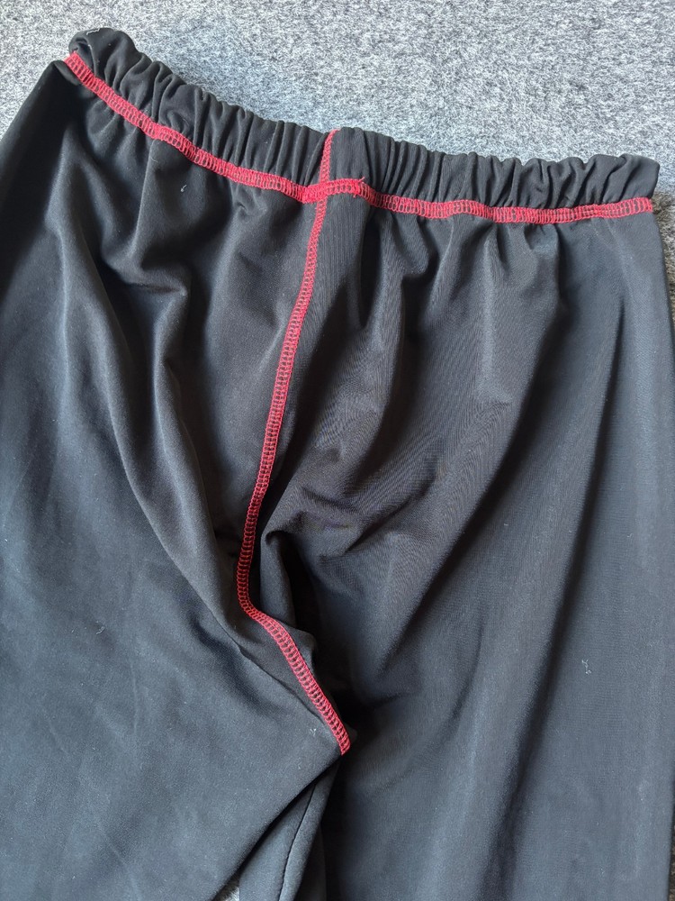 Windfilter Mens Medium Motorcycle Base Layer Winter Elasticated Bottoms Black