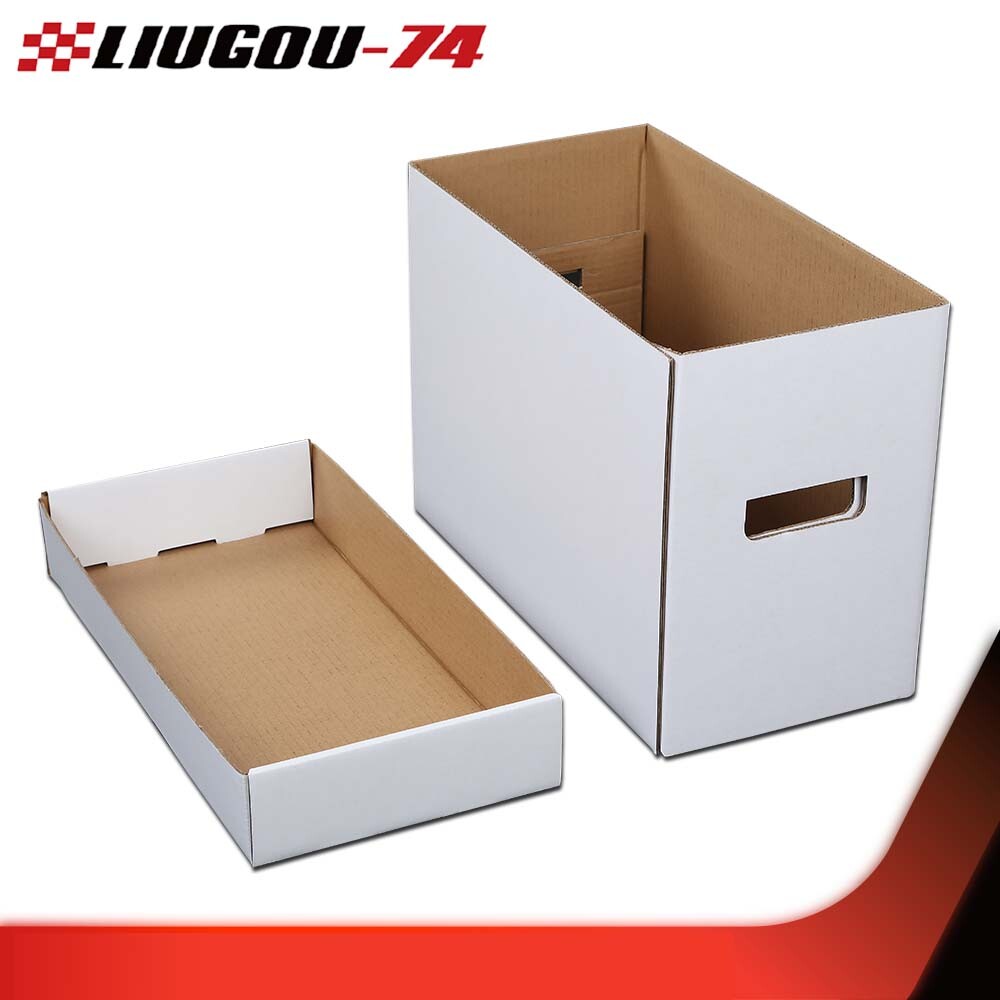 3Pack Comic Books Storage Boxes Short Holds 150-175 Stackable Durable Archive