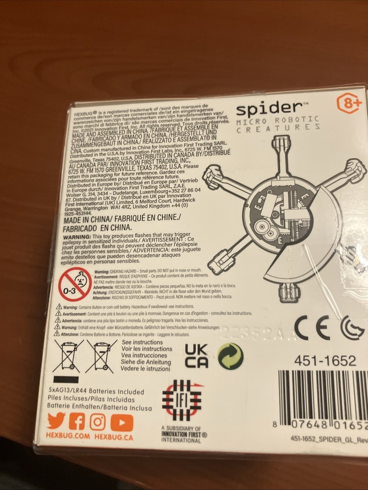 Hexbug Robotic Spider Figure