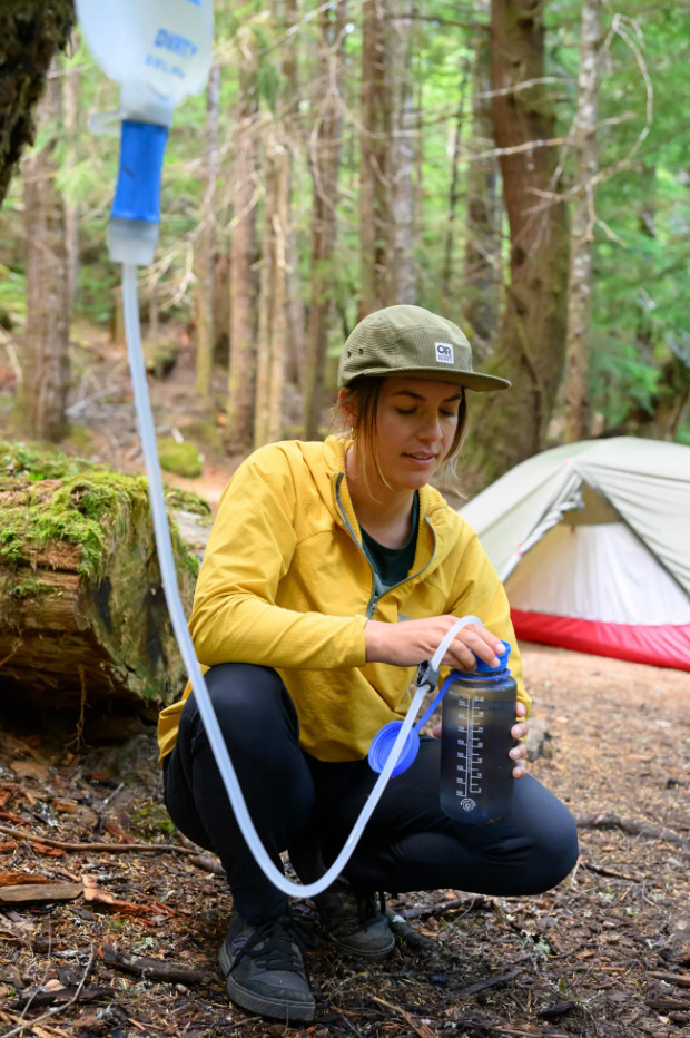 Platypus QuickDraw 3L Gravity Water Filter Fast Flow Backpacking System FreeShip