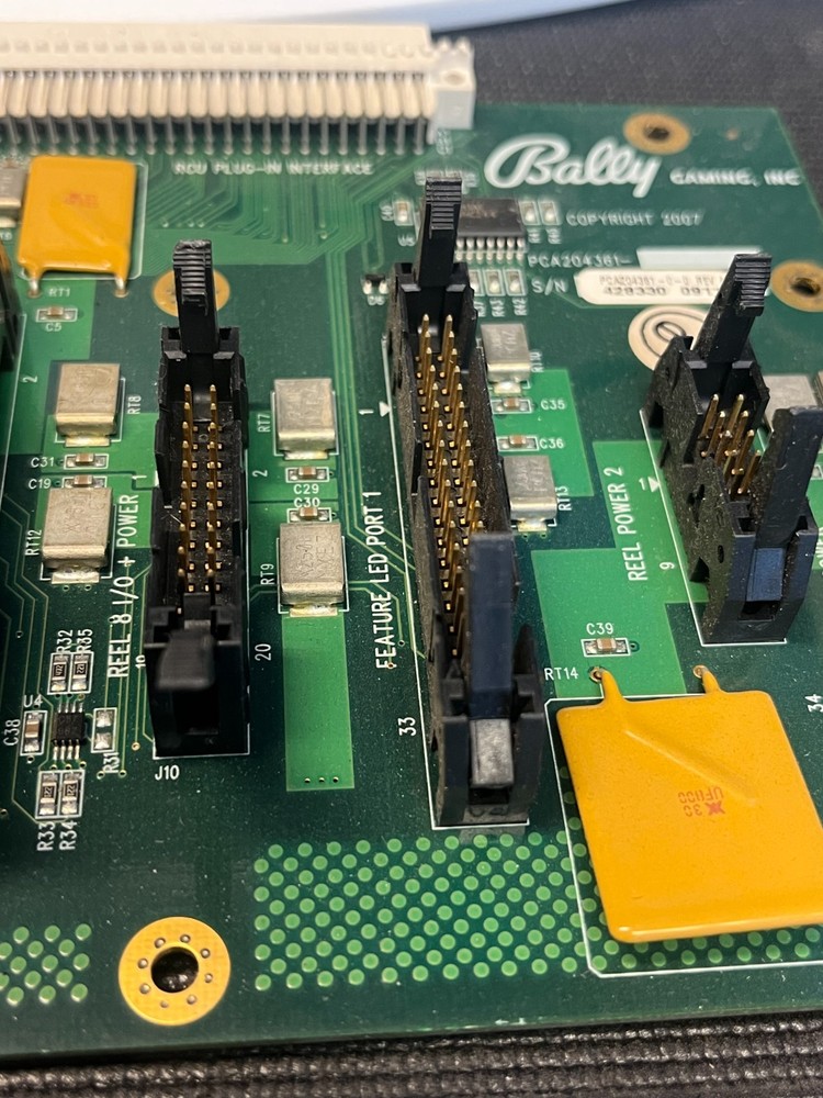 Bally Gaming PCA204361 PCI Plug Interface Board