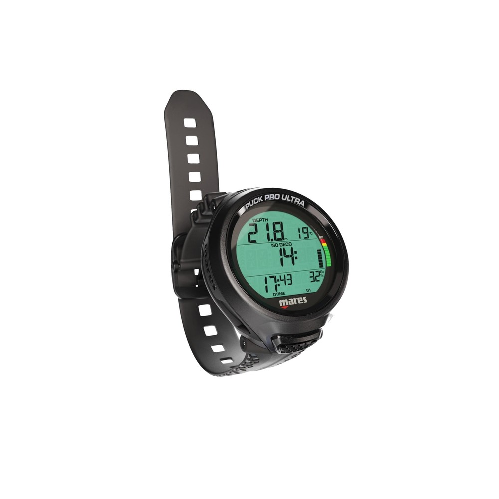 Mares Puck Pro Ultra Dive Computer - Air, Nitrox, Depth, Decompression, Tempe...