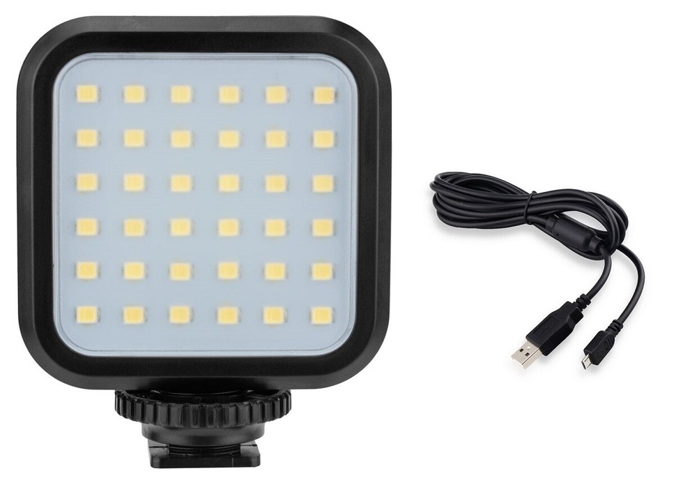 Rechargeable LED Light For Olympus OM-D E-M10 E-M5 Mark II E-M1 SP-100