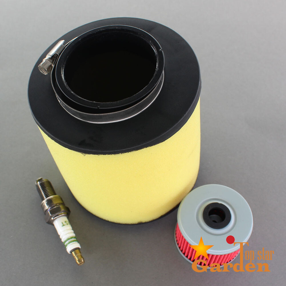 Air Filter Oil Filter Spark Plug for Honda TRX420FM Rancher 420 4x4 2007 - 2013