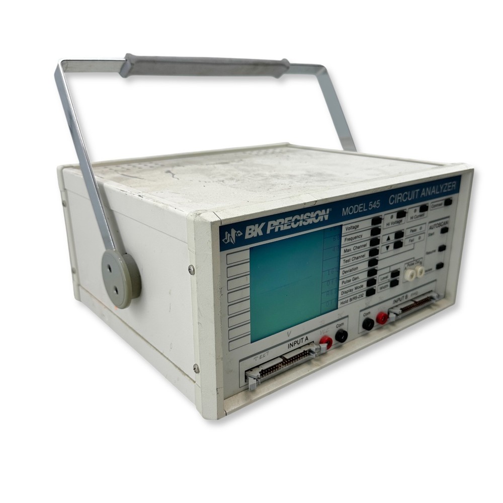 B&K Precision Model 545 Circuit Analyzer Component Tester - Lab Equipment