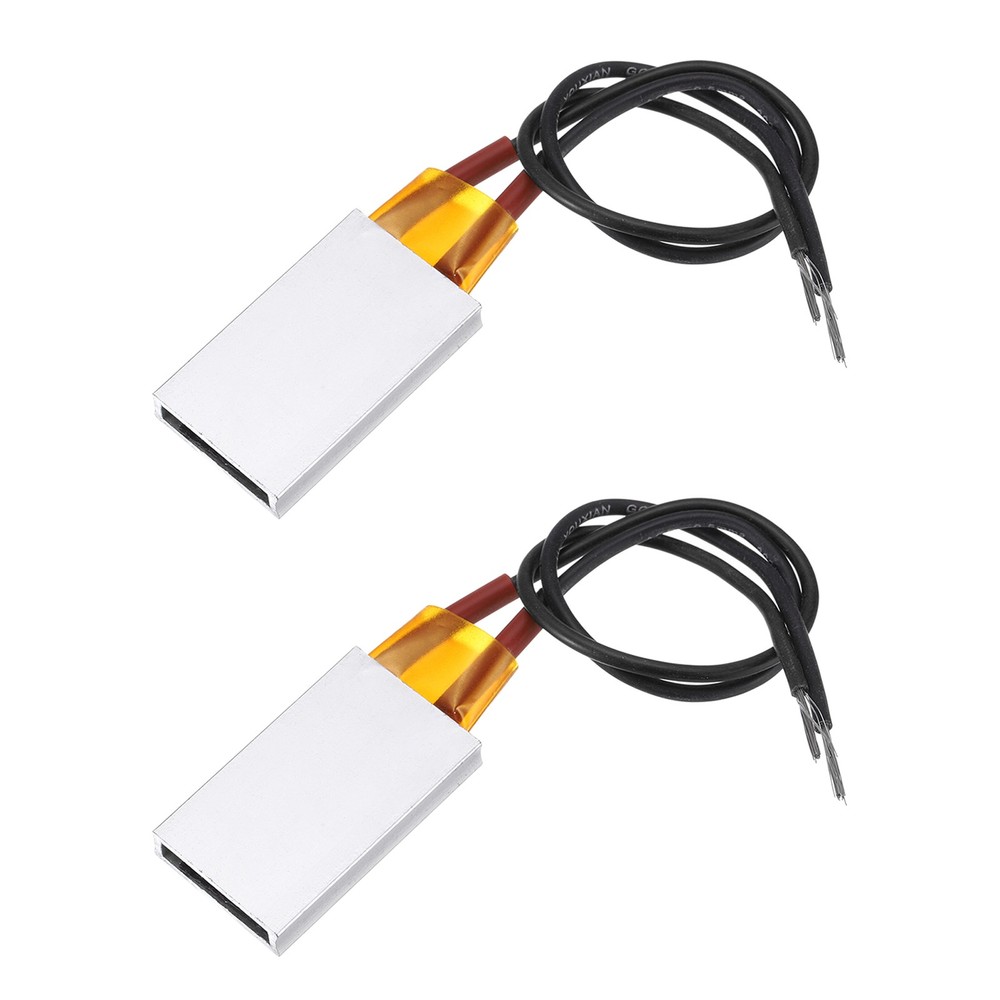 2 Pcs PTC Heating Element, 220V 5W-100W 120C PTC Heating Plate