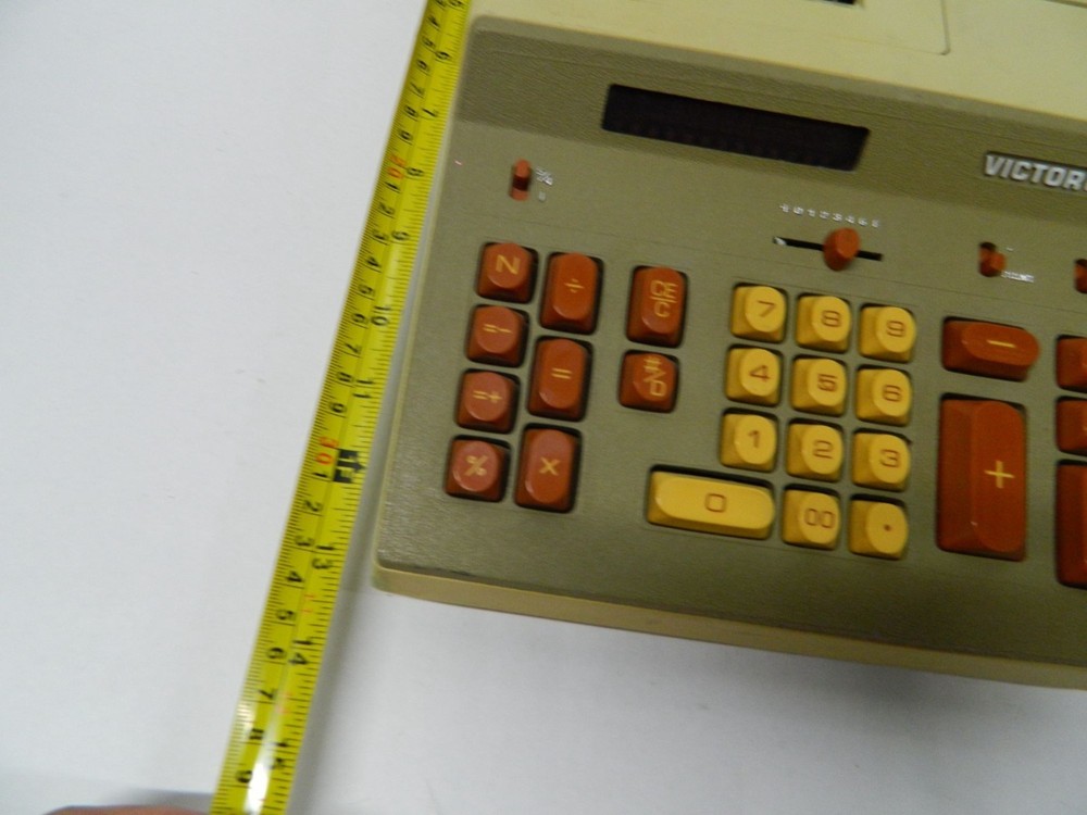 Vintage Victor 620 Adding Machine With Print Function Fully Functional See Video