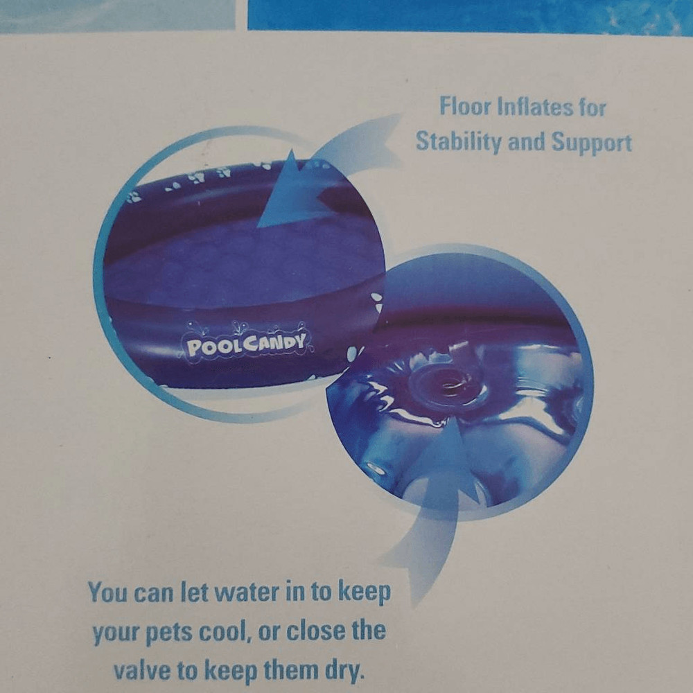 NIB POOL CANDY INFLATABLE PET FLOAT