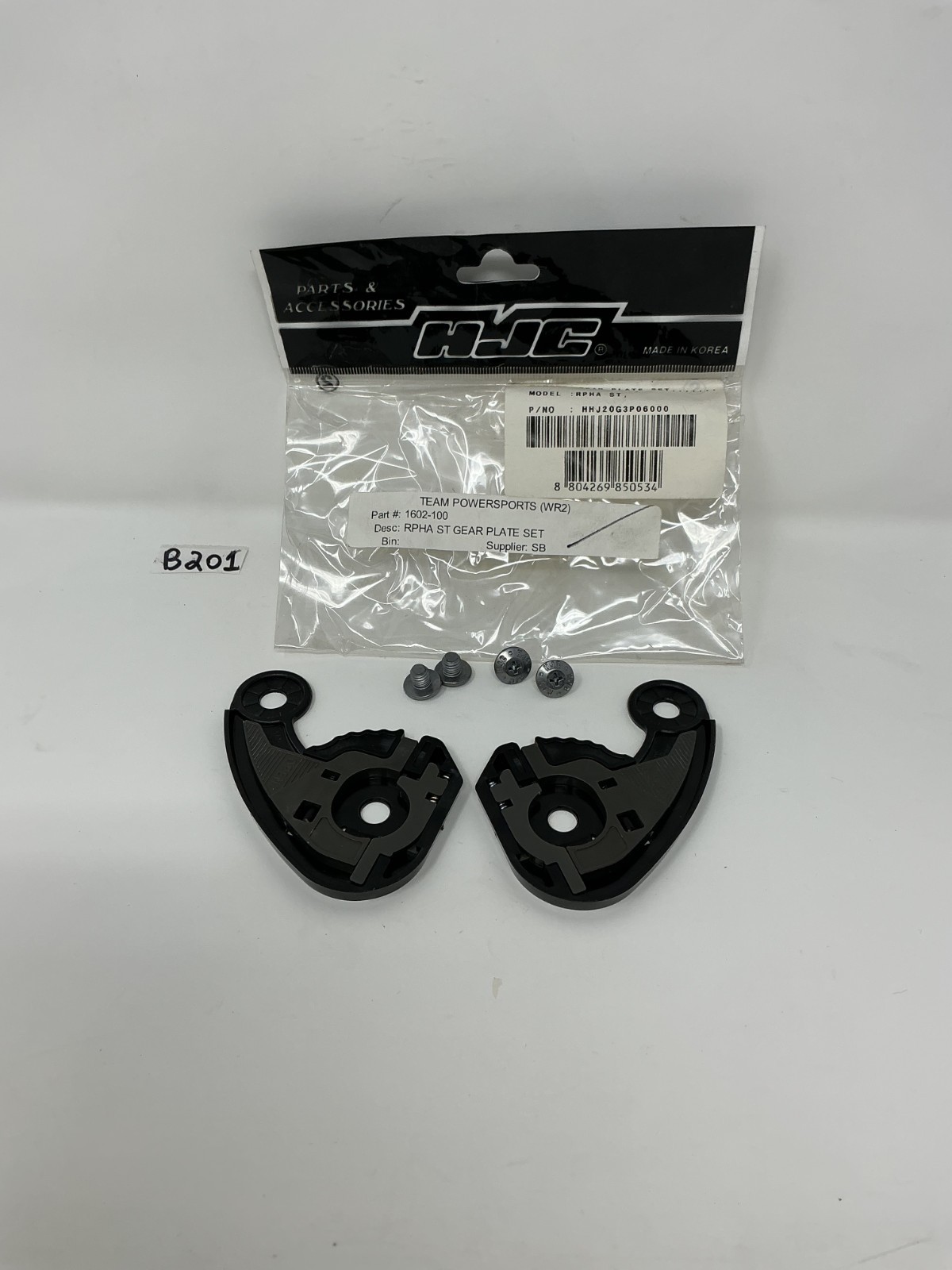 HJC RPHA ST Helmet Shield Pivot Base Plate Kit
