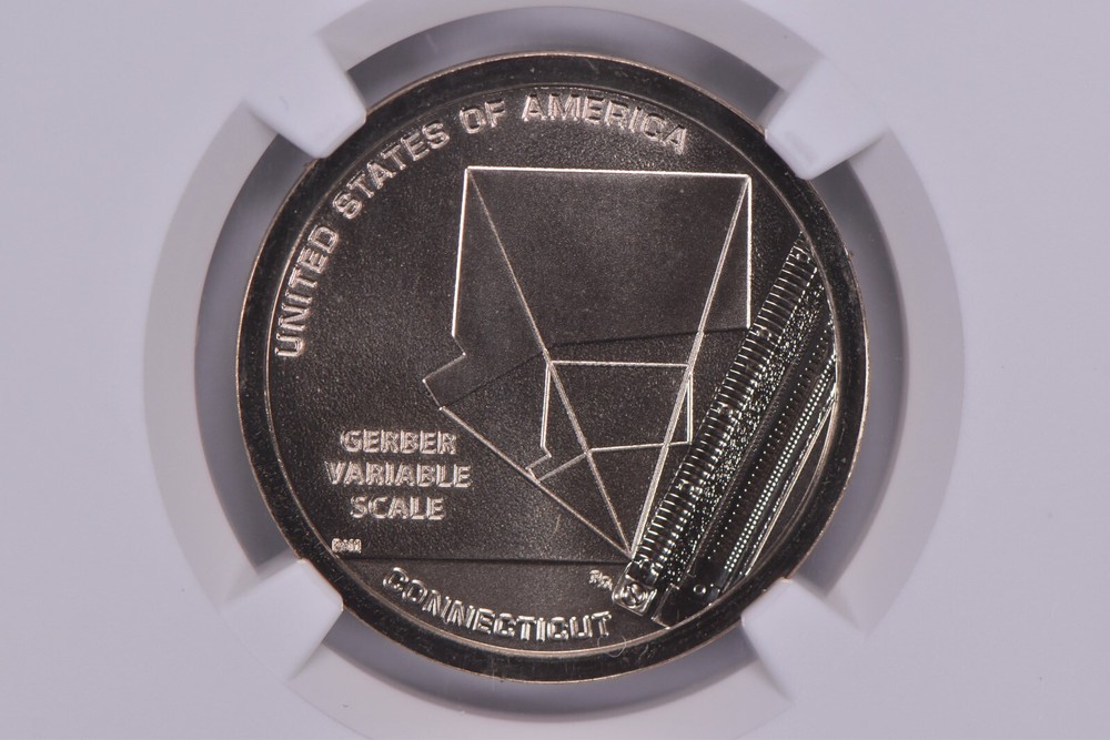 2020-S American Innovations Gerber Variable Scale $1 Reverse PF70 NGC
