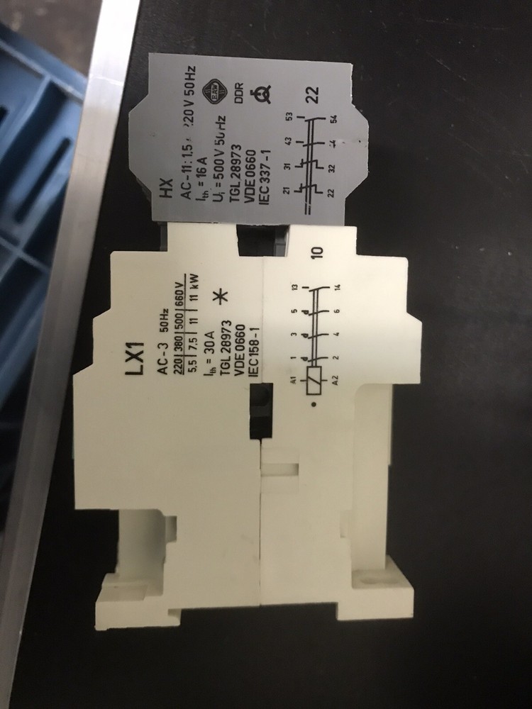 DDR Contactor LX1 - [30A] - AC-3 -