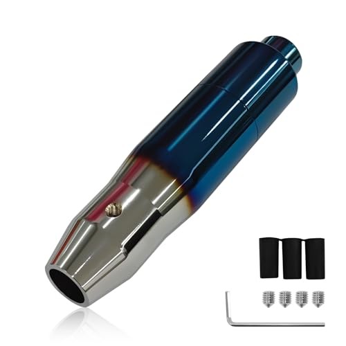 Car Modified Gear Lever with Adapter, 5.7" Automatic Shift Knob Easy Multicolor