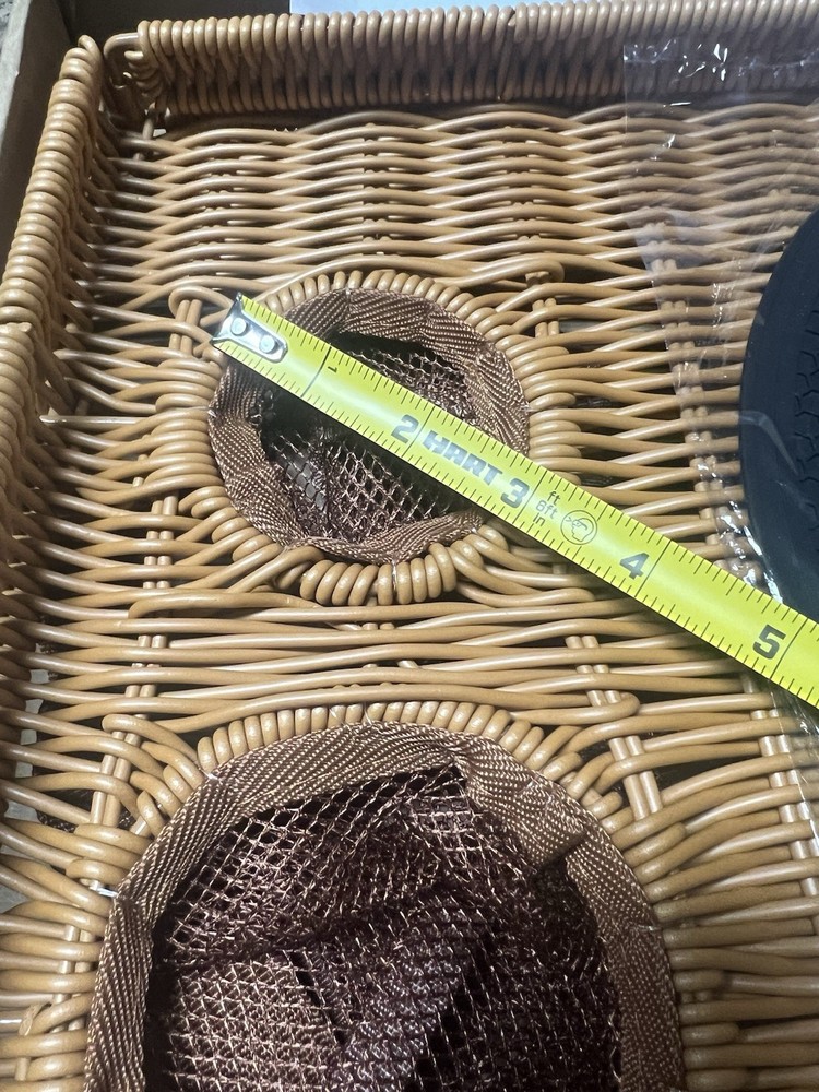 Wicker Mobility Table Tray For Folding Walker Cup Holder 3 Front Section Storage