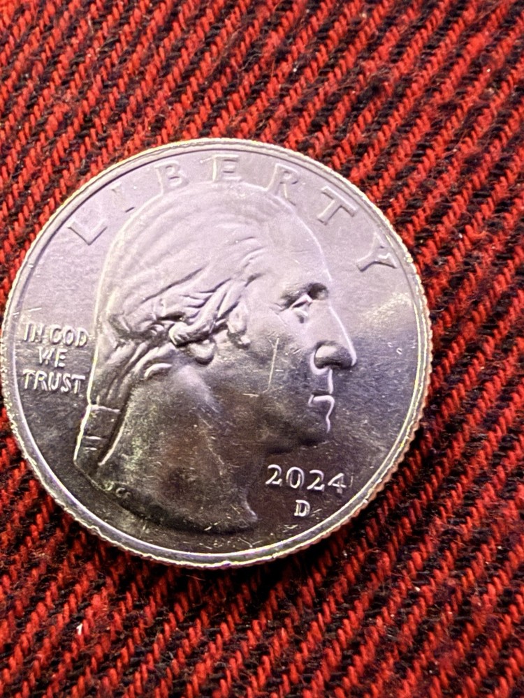 2024 D Quarter Mint “In Cod We Trust” Error Great Condition