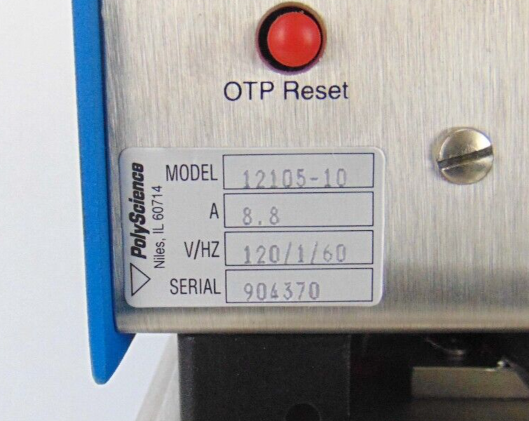 Cole Parmer 12105-10 Temperature Circulator Bath Chiller *used working