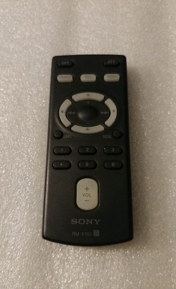 Genuine Sony RM-X151 Car Stereo Remote Control