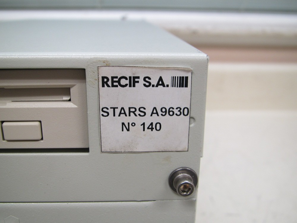 Recif S.A. STARS A9630 N° 140 Wafer Sorter / Handler Computer Robot Controller