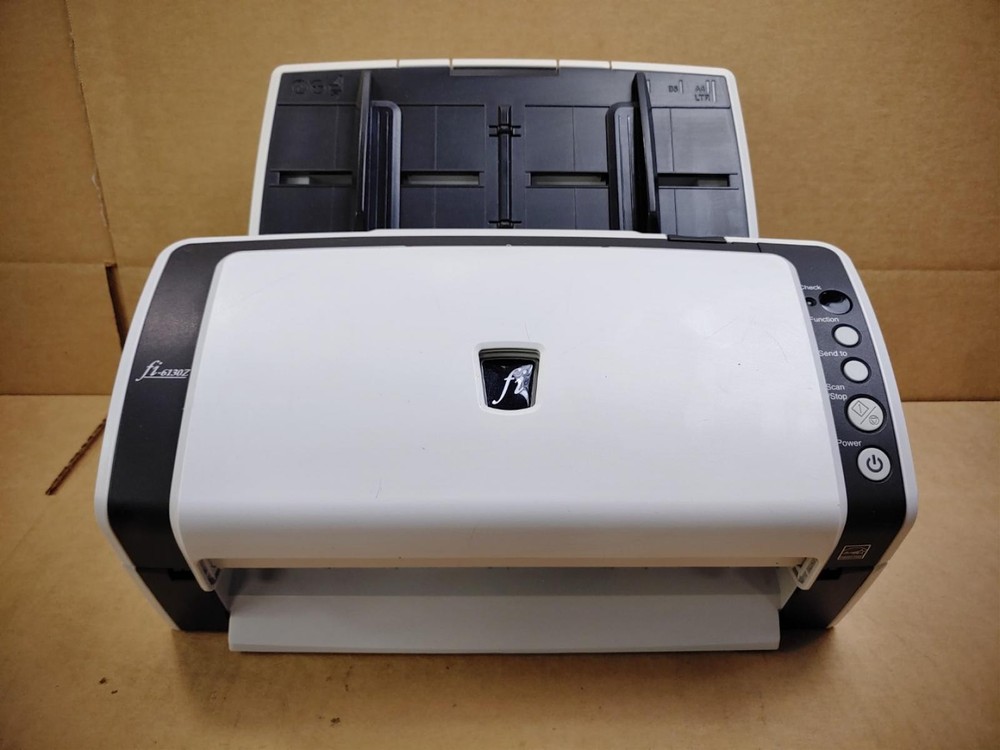 Fujitsu fi-6130Z Color Duplex USB Sheet-Fed Document Scanner✔✔✔ *NO A/C ADAPTER*