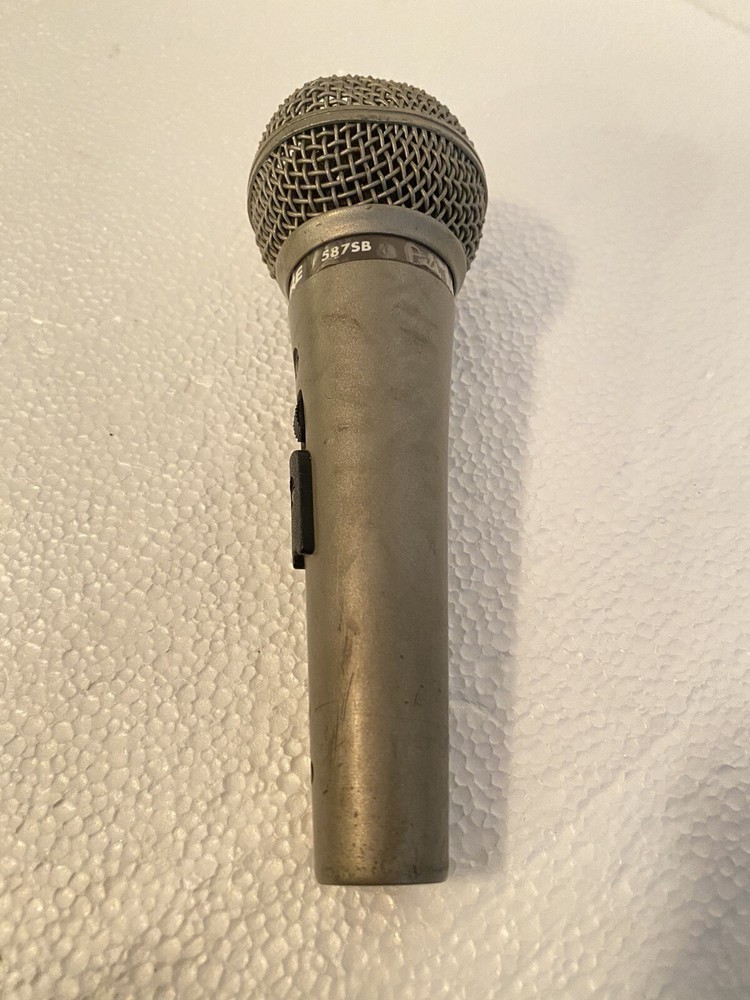 shure 587sb mic working