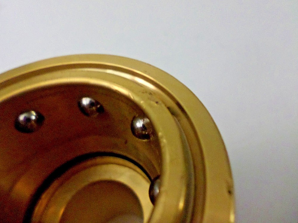 Nitto Kohki 8TSM TSP Cupla Socket Coupler 1", Brass PREOWNED UNIT OPEN PKG***