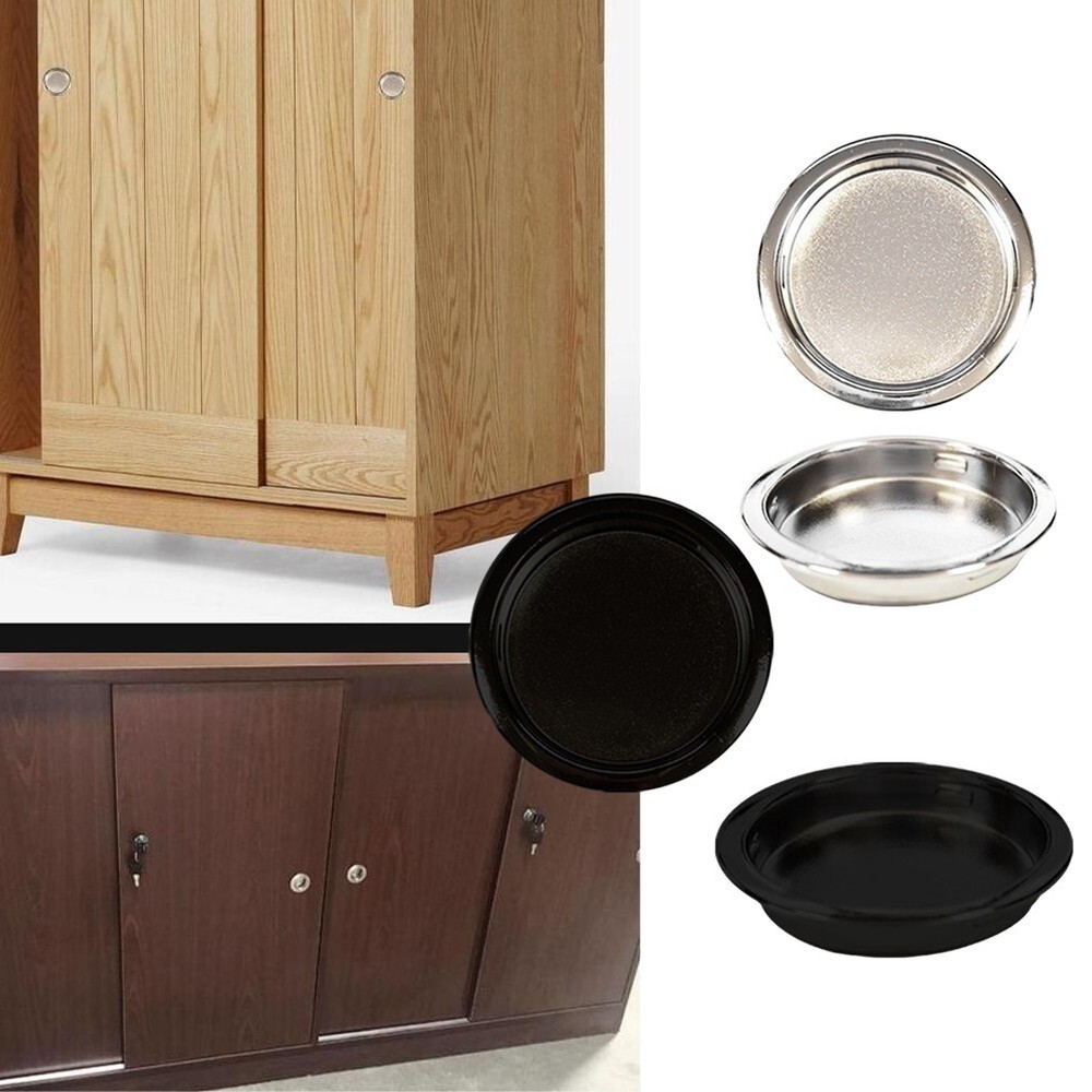 Door Handle Round Sliding Door Handle Flush Pull Recessed Insert Circular