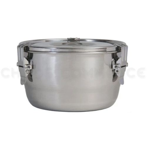 CVault 2LITER Humidity Control Airtight Stash Metal Container+ Boveda Humidipack