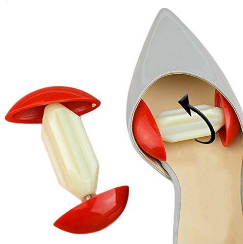 2 Pcs Shoes Stretchers - Adjustable Mini Height Width Extenders, Plastic...