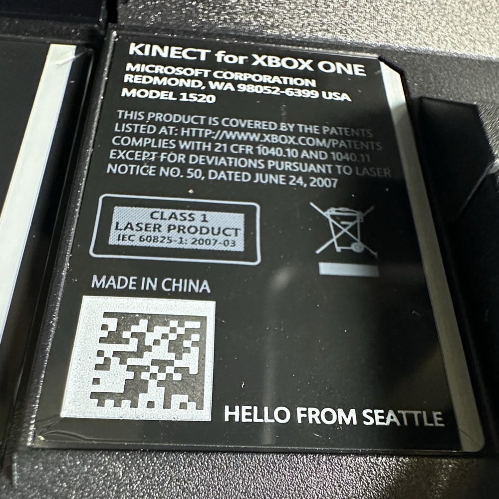 Microsoft Xbox One Kinect Camera Motion Sensor Bar Model 1520 - OEM Tested