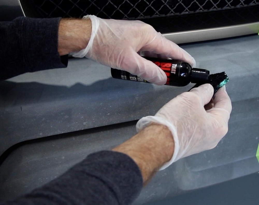 Lasting Black Plastic Revitalizer - Weatherproof Finish