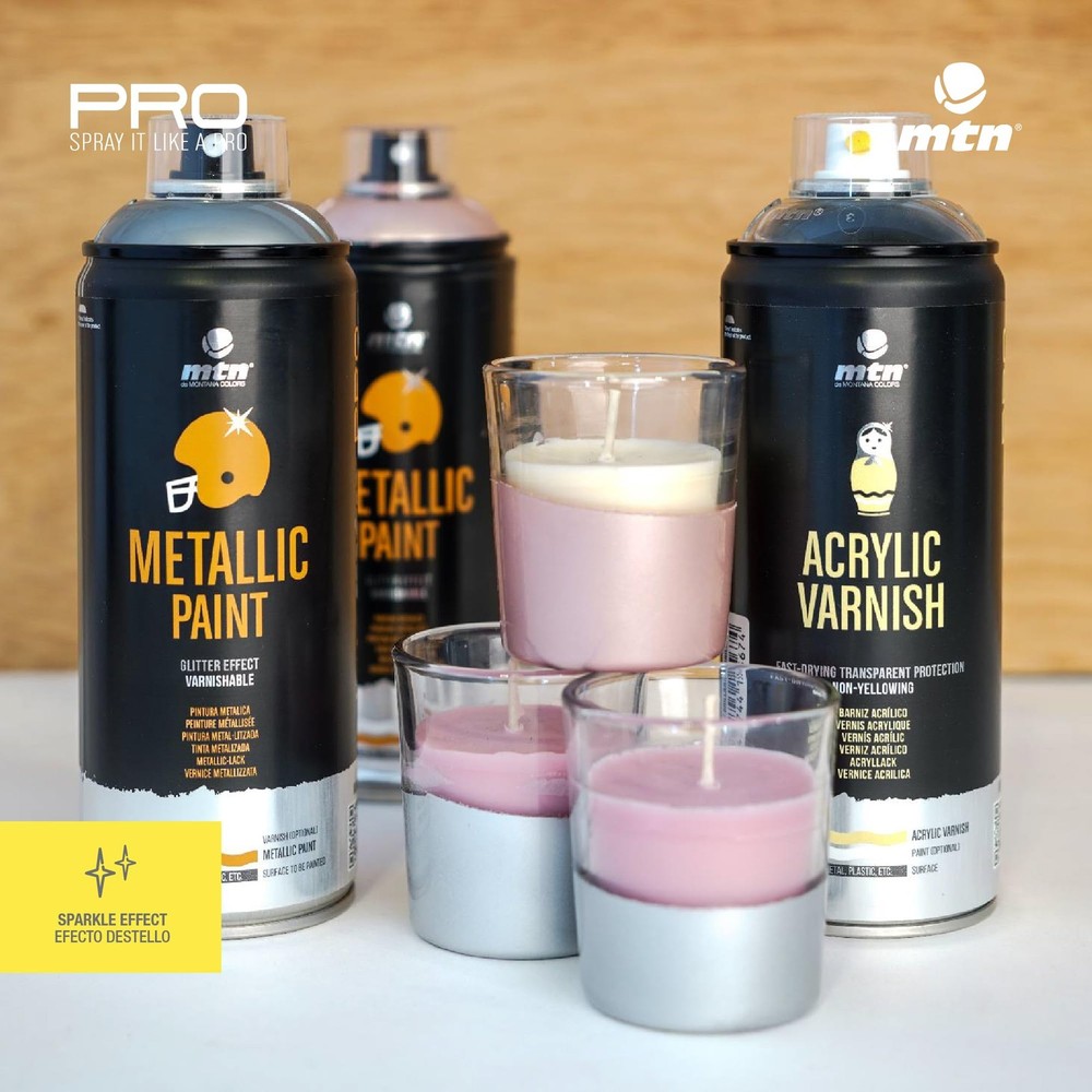 MTN PRO Metallic Black 400ml