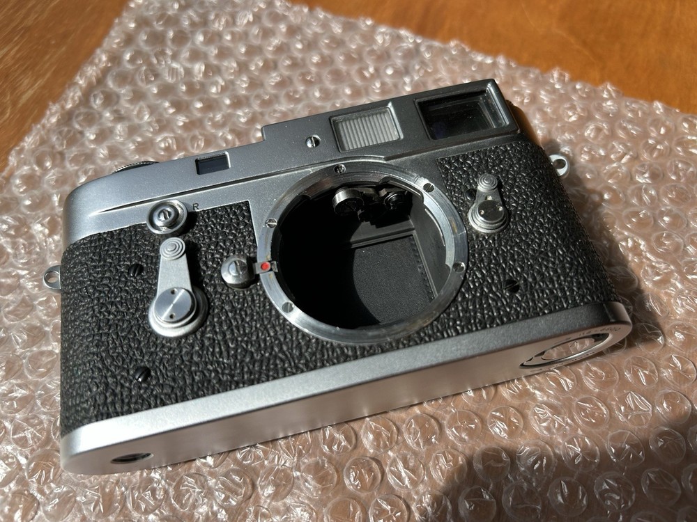 Leica M2 1958 Rangefinder Camera Body Silver Button Rewind with Self Timer
