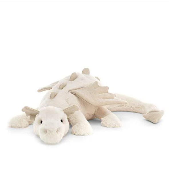 Jellycat SNOW DRAGON Soft Plush Toy