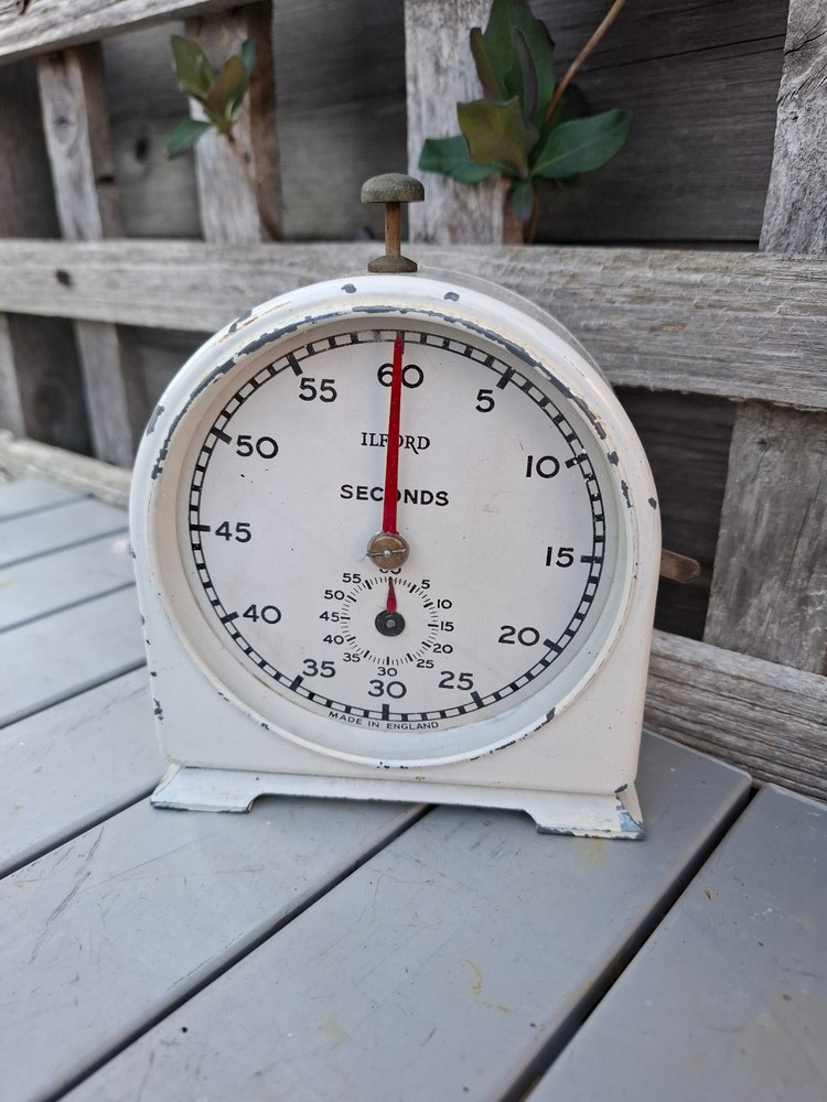 Vintage Ilford darkroom clock - Seconds Timer