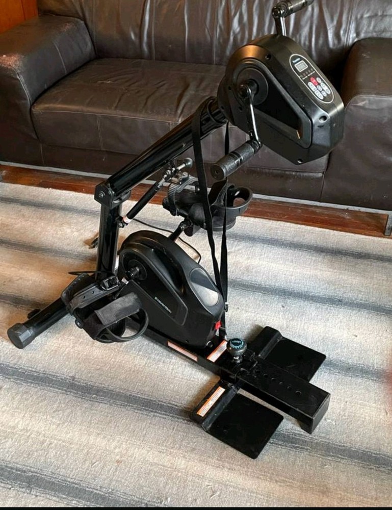 Wheelchair Accessible Motorized Indoor Exercise Bicycle