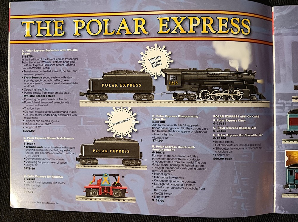 Lionel Christmas Trains Catalog 2011