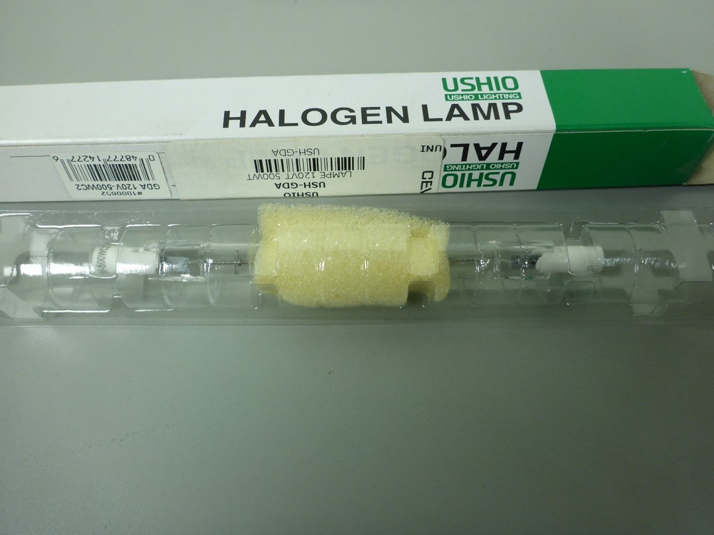 USHIO GDA 120V 500W LAMP. NEW