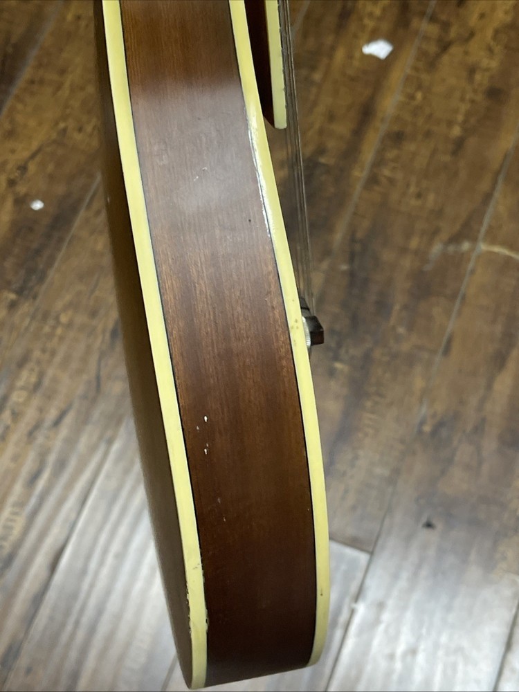 Vintage J. Reynolds A-style mandolin 8 Strings Without Case Missing 1 String