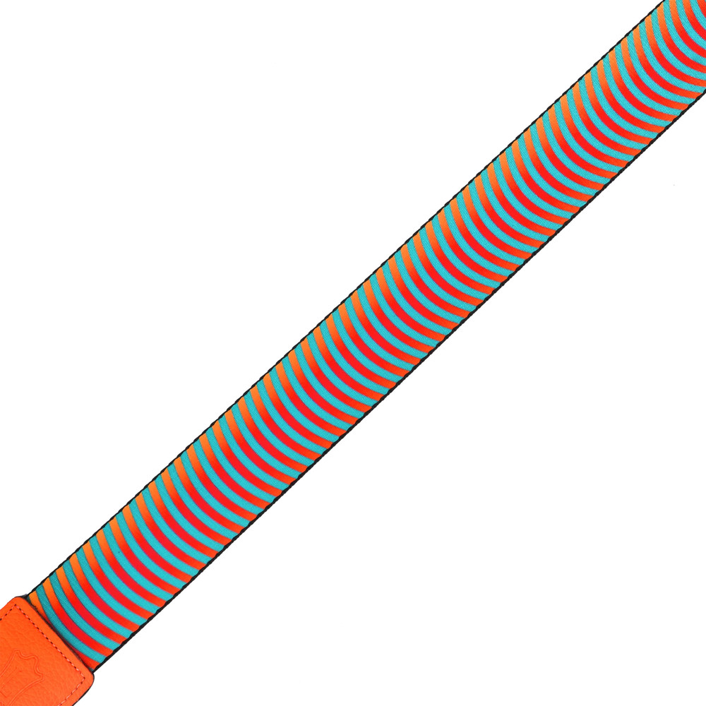 Levy's 2" Poly Optical Illusion Guitar Strap - Sonic Boom
