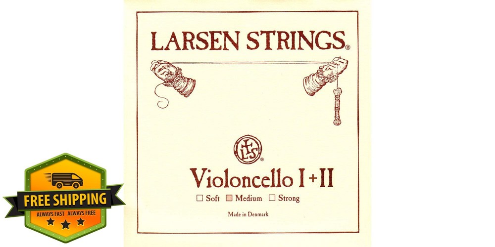Larsen 4/4 Cello A and D Combo Pack Medium Gauges