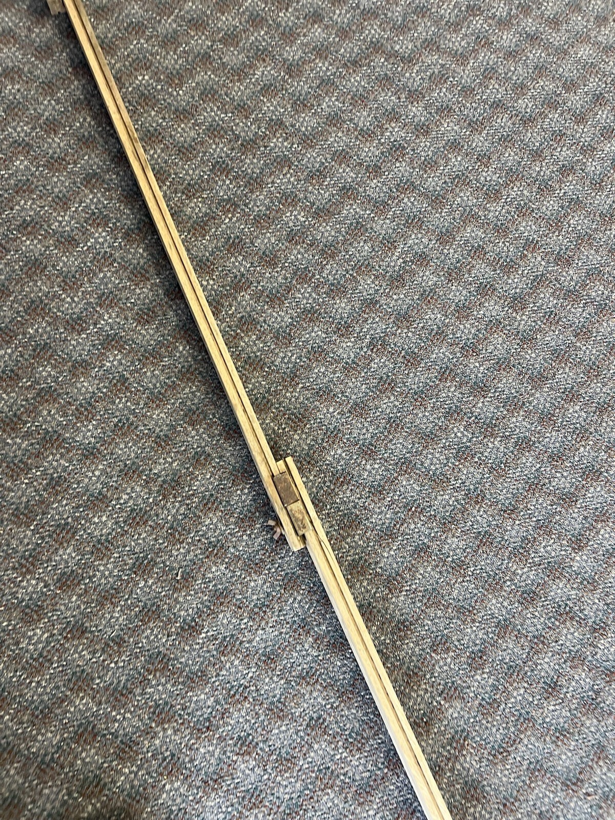 Vintage 8 FT GRADE ROD Survey Measuring Stick Ruler Story Pole industrial decor