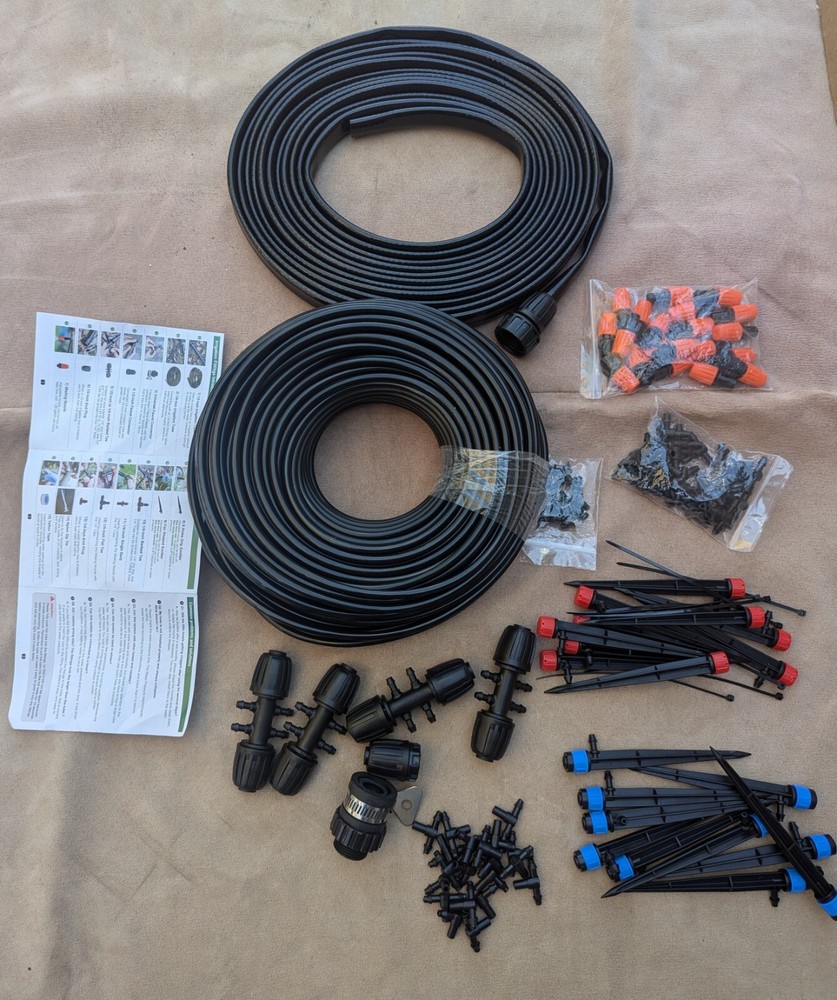 INDIVIDUAL PLANTS DRIPPING IRRIGATION KIT