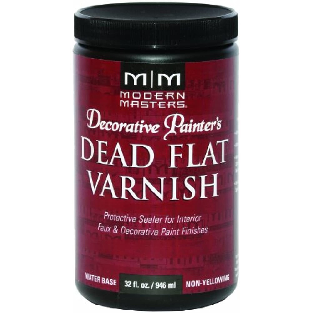 Modern Masters DP609-32 Dead Flat Varnish, 32-Ounce