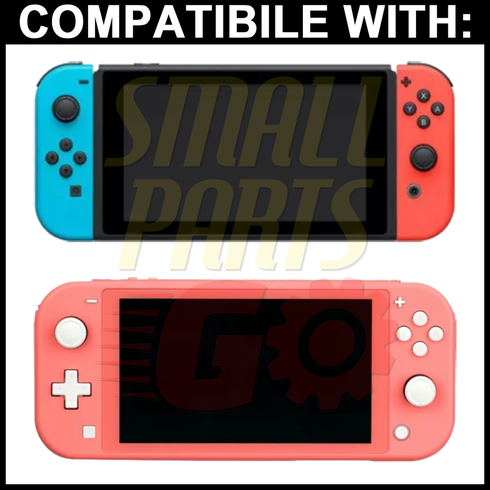 2x Joystick Cap For Nintendo Switch/Lite/OLED Black Silicone Joy Con Replacement