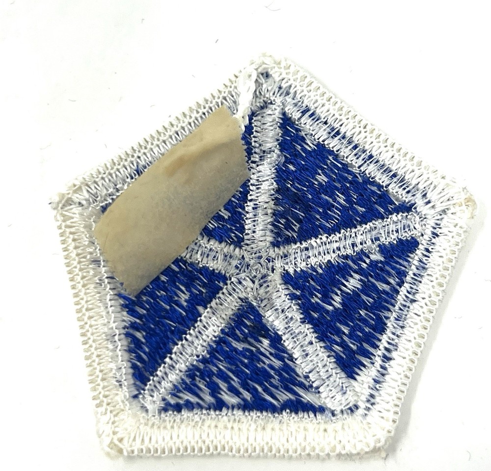V (5th) Corps Patch (Full Color, Merrowed Edge) NOS