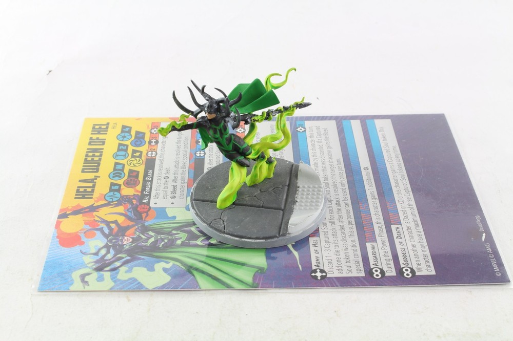 Marvel Crisis Protocol Board Game Miniature Figure Painted Hela VV